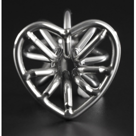Plug en métal HEART LINE S 5.5 x 2.9cm 2