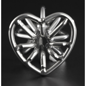 Plug en métal HEART LINE S 5.5 x 2.9cm