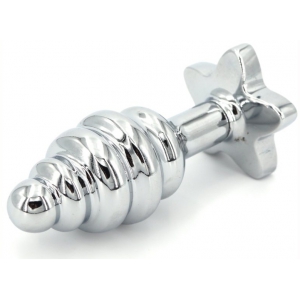 Plug Bijou STAR 6.5 x 2.8cm Violet