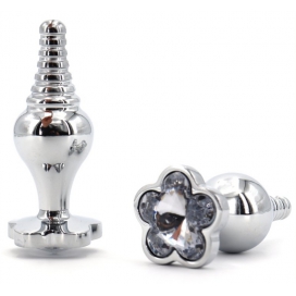 Plug Bijou LEAF Transparent
