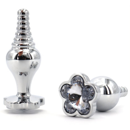 Plug Bijou LEAF Transparent