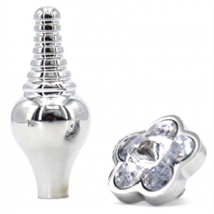 Plug Bijou LEAF Transparent