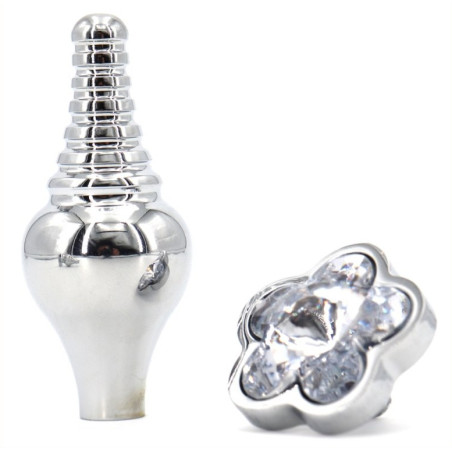 Plug Bijou LEAF Transparent