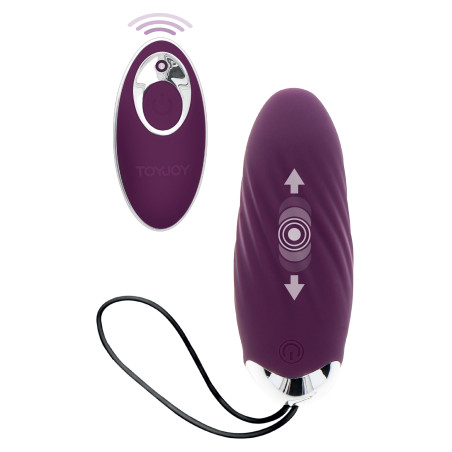 Oeuf vibrant télécommandé EGGSTRAVAGANT 9 x 3.3cm