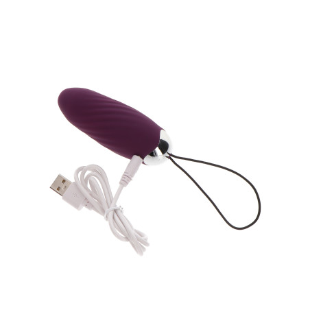 Oeuf vibrant télécommandé EGGSTRAVAGANT 9 x 3.3cm