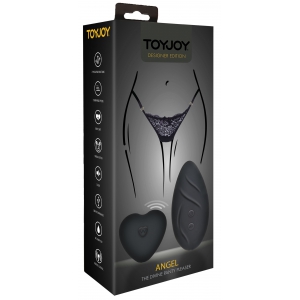 Stimulateur de clitoris télécommandé PANTY ANGEL Noir