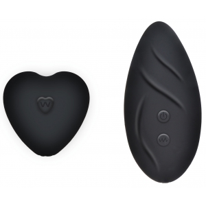 Stimulateur de clitoris télécommandé PANTY ANGEL Noir