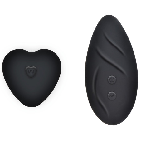 Stimulateur de clitoris télécommandé PANTY ANGEL Noir