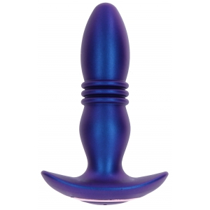 Plug vibrant à poussée THE TOUGH 14 x 3.6cm