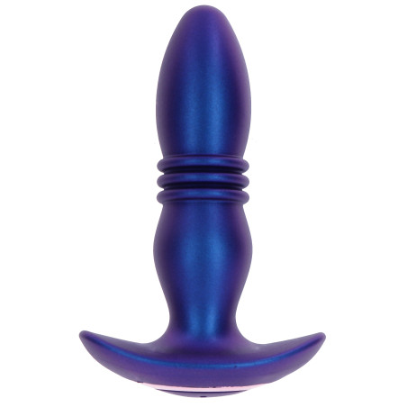 Plug vibrant à poussée THE TOUGH 14 x 3.6cm