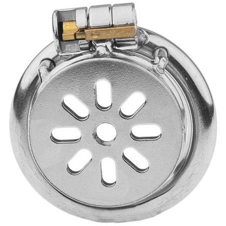 Cage de chasteté en métal FLAT 2cm