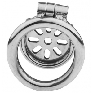 Cage de chasteté en métal FLAT 2cm