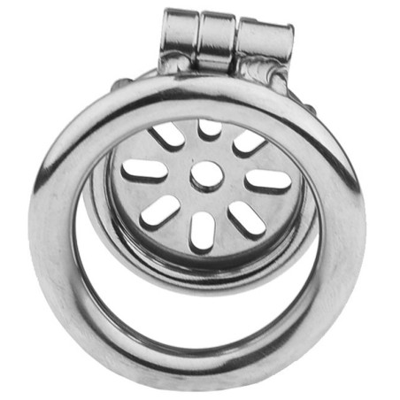 Cage de chasteté en métal FLAT 2cm
