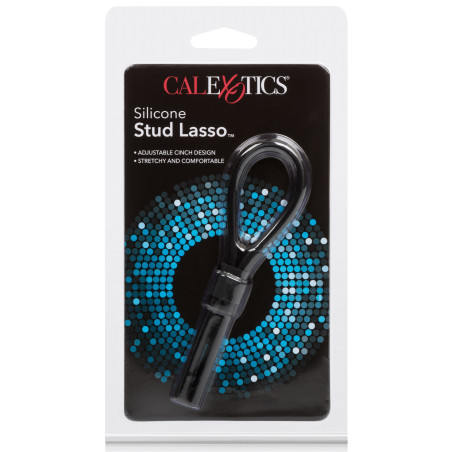 Anneau pénien Silicone STUD LASSO Noir