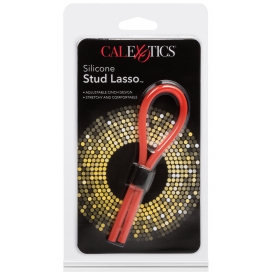 Cockring silicone STUD LASSO Rouge 2