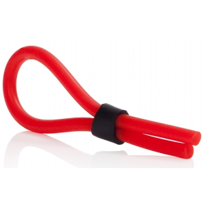 Cockring silicone STUD LASSO Rouge
