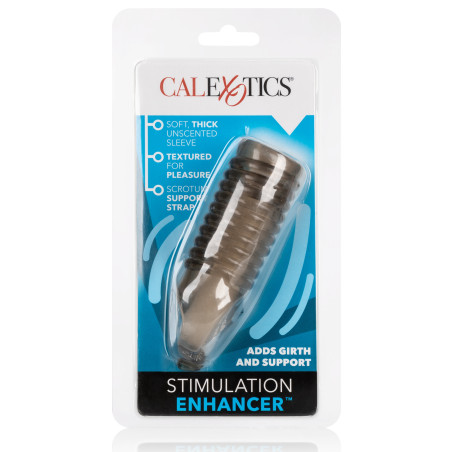 Gaine de pénis ENHANCER STIM 8 x3.5cm Noire