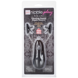 Pince-Tétons vibrantes NIPPLE TEASERS Noires 2