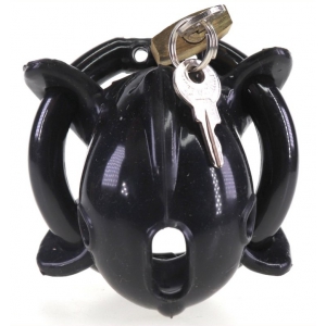 Cage de chasteté NUB SOFT 6 x 2cm Noire