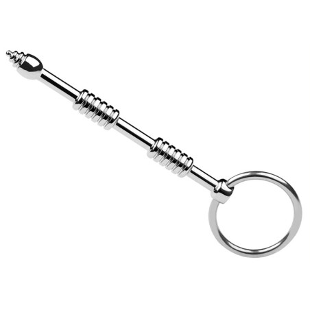 Tige d'urètre en métal CLAVE 8.5cm - Diamètre 8mm