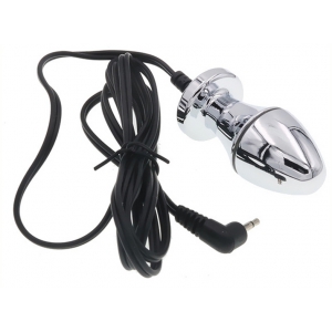 Plug Electro BIPOLAR SILVER 5.4 x 2.5cm
