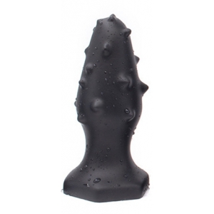 Plug Silicone MONSTER SPIKE M 12 x 4.5cm Noir