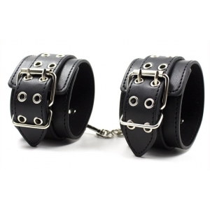 Kit Collier et Menottes DOUBLE PIN Noires