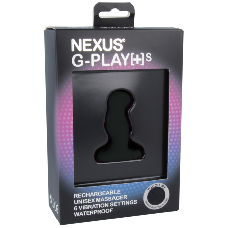 Plug prostatique vibrant G-PLAY S Nexus 6 x 2.3cm Noir
