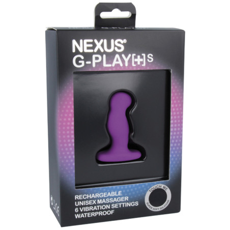 Plug prostatique vibrant G-PLAY S Nexus 6 x 2.3cm Violet
