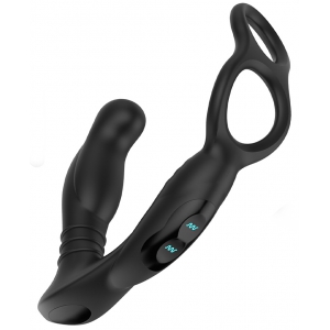 Stimulateur de prostate vibrant avec Cockring SIMUL8 Nexus 10 x 3.3cm
