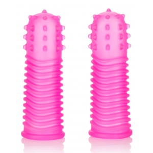 Gaine pour Doigt FINGER TINGLER Rose x2