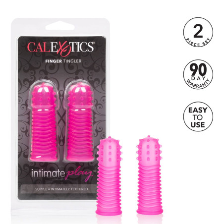 Gaine pour Doigt FINGER TINGLER Rose x2