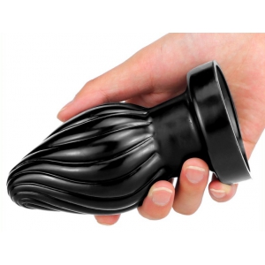 Plug SPIRAL L 12 x 6.5cm Noir