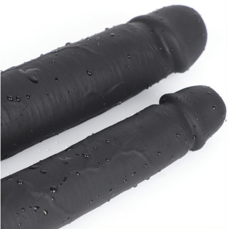 Double Gode ZINI S 39 x 3.6cm Noir