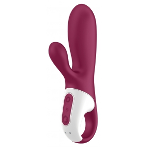 Vibro Rabbit connecté HOT BUNNY Satisfyer 17 x 3.5cm