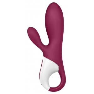 Vibro Rabbit connecté HOT BUNNY Satisfyer 17 x 3.5cm
