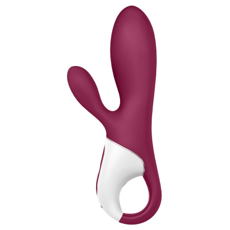 Vibro Rabbit connecté HOT BUNNY Satisfyer 17 x 3.5cm