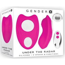 Stimulateur de clitoris télécommandé UNDER THE RADAR 9 Vibrations 2