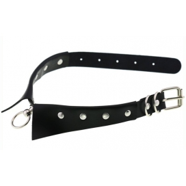 Collier GOTHIC RING Noir 2