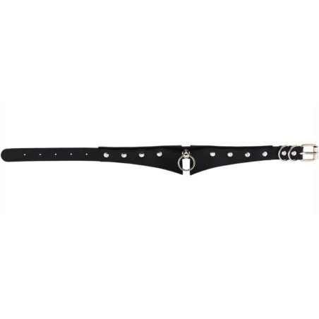 Collier GOTHIC RING Noir