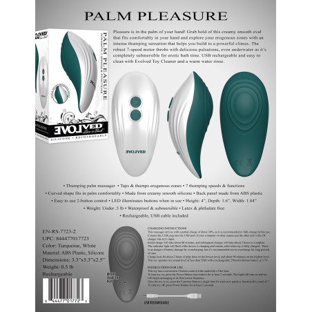 Stimulateur de clitoris PALM PLEASURE 7 Vitesses