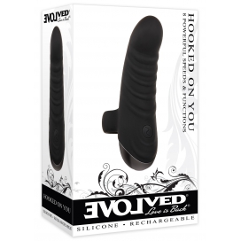 Mini Vibro pour Doigt HOOKED ON YOU 8 Vibrations 2