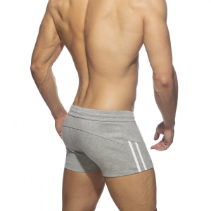 Short DOUBLE ZIP Gris