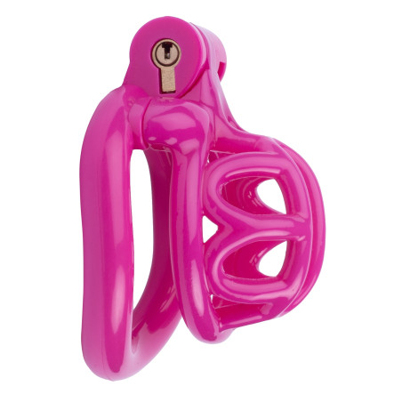 Cage de chasteté courte LYFY 4 x 3.3cm Rose