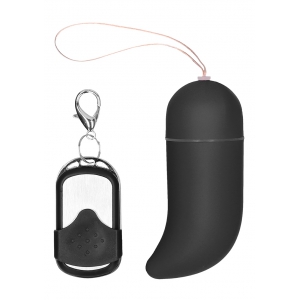 Oeuf vibrant sans fil G-SPOT CURVE 8.5 x 3.4cm Noir