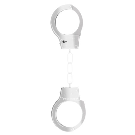 Paire de menottes en métal CUFFS ON Argentées
