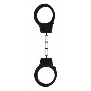 Paire de menottes en métal CUFFS ON Noires