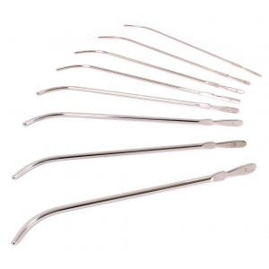 Kit 8 Tiges d'urètre courbées VAN BUREN 22cm - Diamètres 3 à 7mm