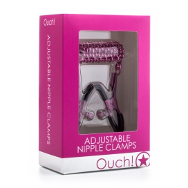 Pince-tétons ajustables NIP SECRETS Roses 2