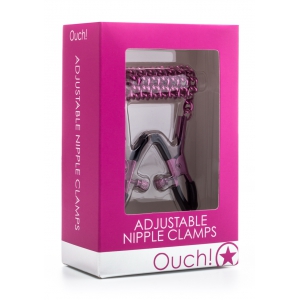 Pince-tétons ajustables NIP SECRETS Roses